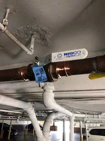 Copper pipe repair and valve work for Water Line Repair in Le Grow